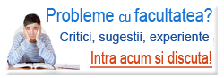 Vrem facultati mai bune!Iti place facultatea ta?