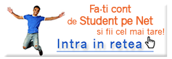 Intra in reteaua Student pe net