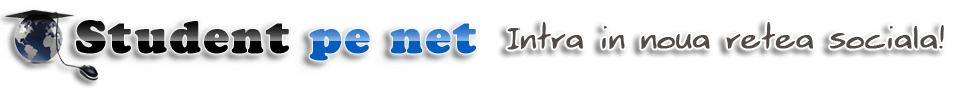 Student pe net - Portal de socializare pentru studenti