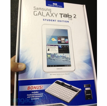 Galaxy Tab 2 Student Edition - o tableta pentru studenti