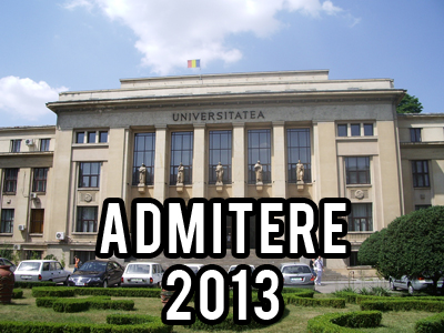 Facultatea de Chimie din Bucuresti - Admitere 2013